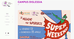 Desktop Screenshot of campusdislessia.it